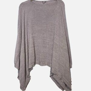 Lululemon Divinity Scarf, poncho, shawl grey O/S one size fits all